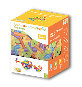 Tubos de Construção 96PCS KIDZUP