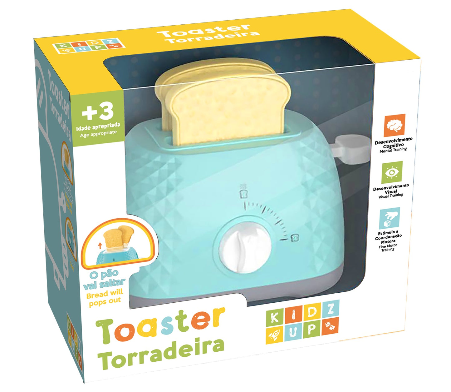 Torradeira Faz-de-Conta KIDZUP