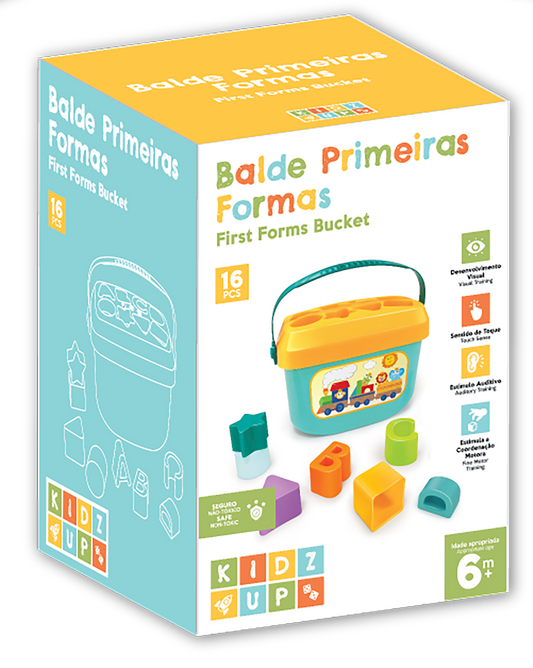 Caixa Aprendizagem Formas e Cores KIDZUP