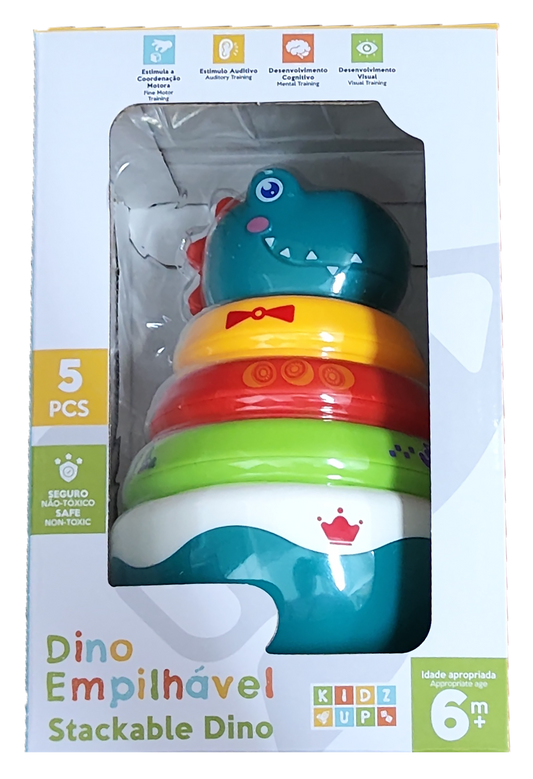 Dinossauro Sempre em Pé Empilhável KIDZUP