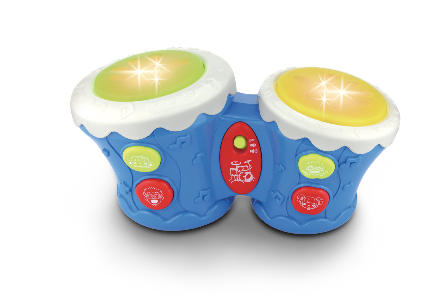 Baby Bateria Eletrónica Azul KIDZUP