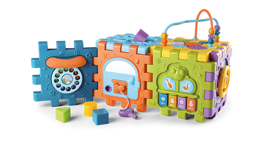 Cubo Atividades 20CM KIDZUP