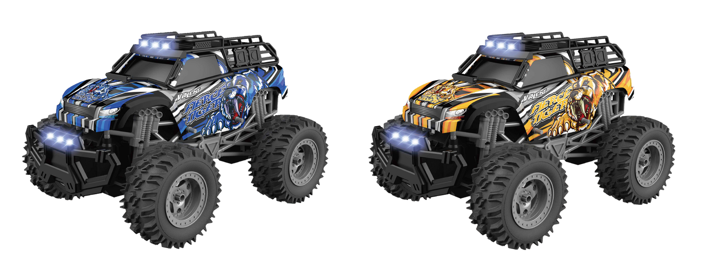 1:14 RC CAR 2.4GHZ Off-Road Bigfoot c/Luz SPEEDRACER