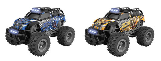 1:14 RC CAR 2.4GHZ Off-Road Bigfoot c/Luz SPEEDRACER