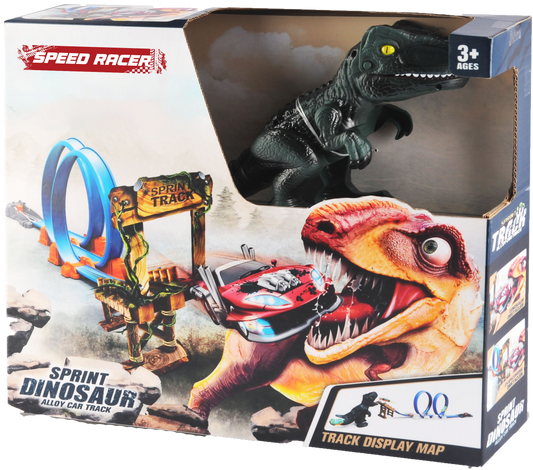 Pista Velociraptor Attack Double Loop SPEEDRACER