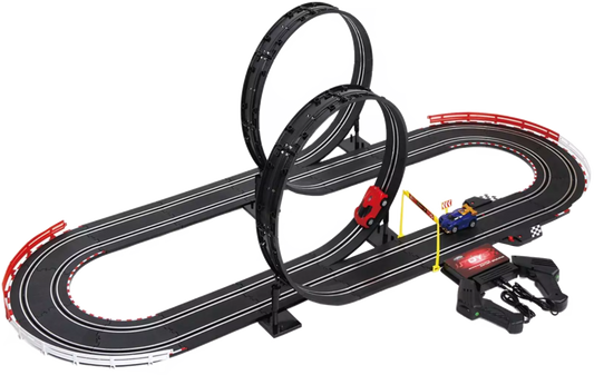 Pista Elétrica Carrinhos 1:43 c/2 Comandos SPEEDRACER