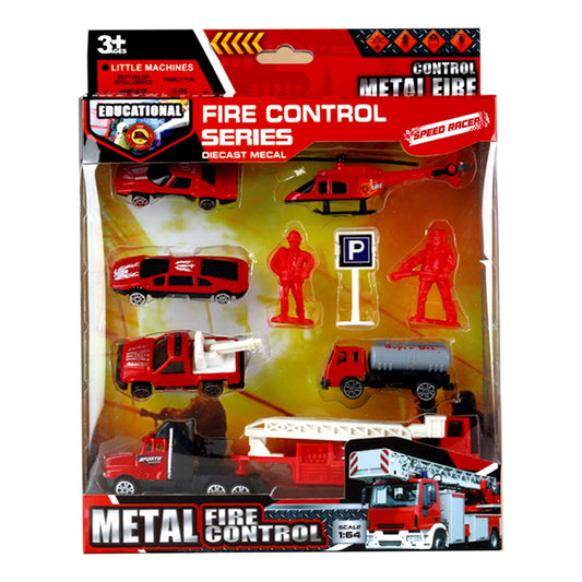 Conjunto Bombeiros 9PCS