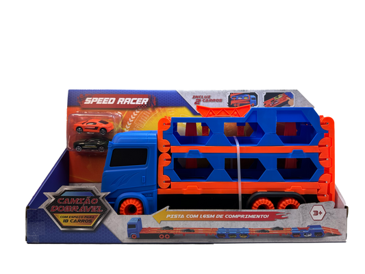 Camião Dobrável 165cm c/2 Carros SPEEDRACER