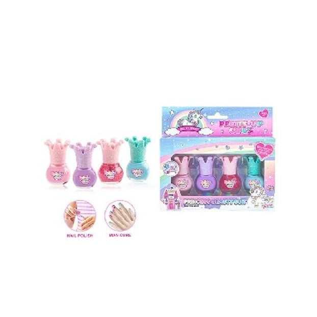 Mini Set 4 Vernizes para Criança KIDZUP