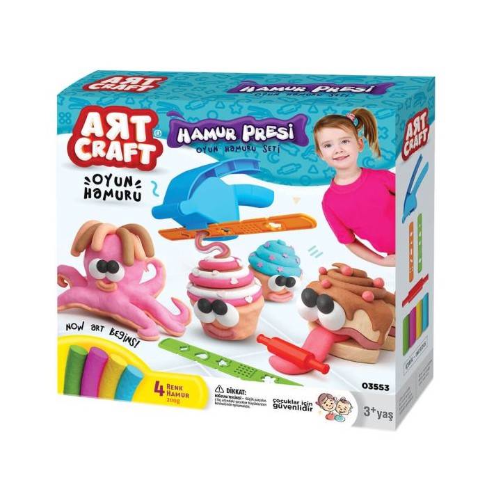 Art Craft Dough Donuts and Cupcakes Set