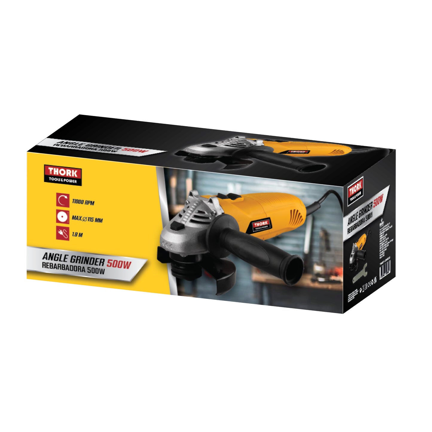 Rebarbadora com Fios 500w THORK