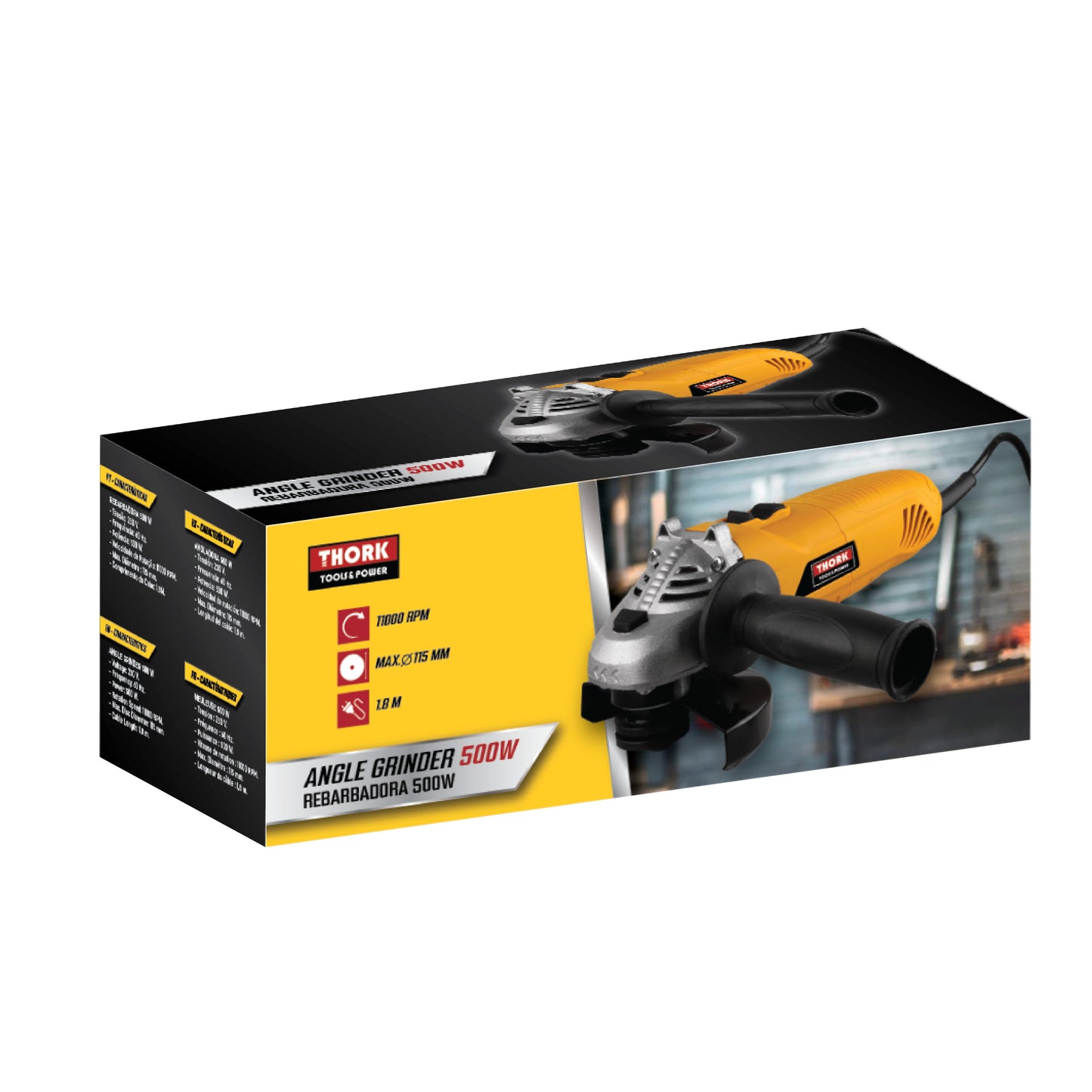 Rebarbadora com Fios 500w THORK