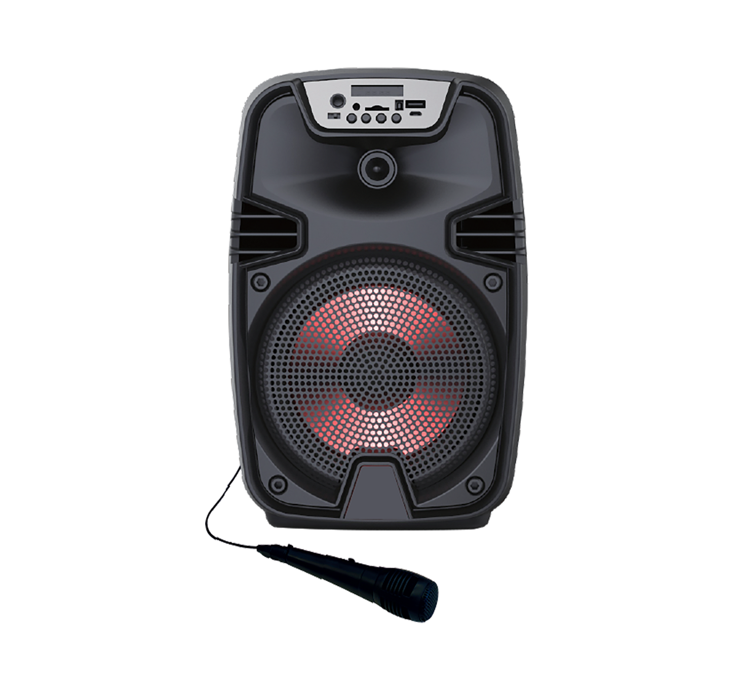 Coluna Karaoke com Microfone Play&Party