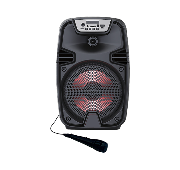 Coluna Karaoke com Microfone Play&Party