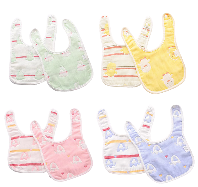 Pack 5 Babetes de Tecido KIDZUP