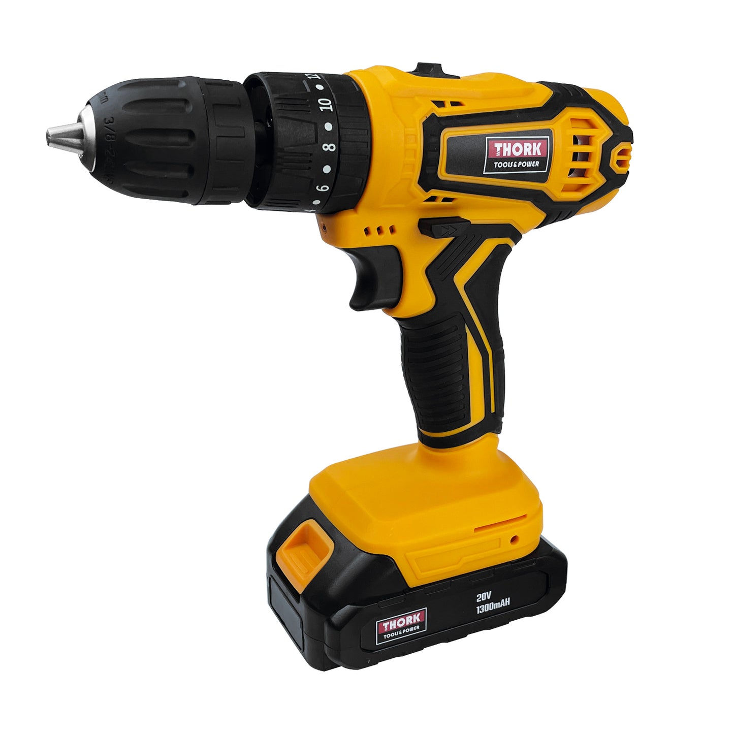 Aparafusadora com 3 Baterias + Acessórios THORK