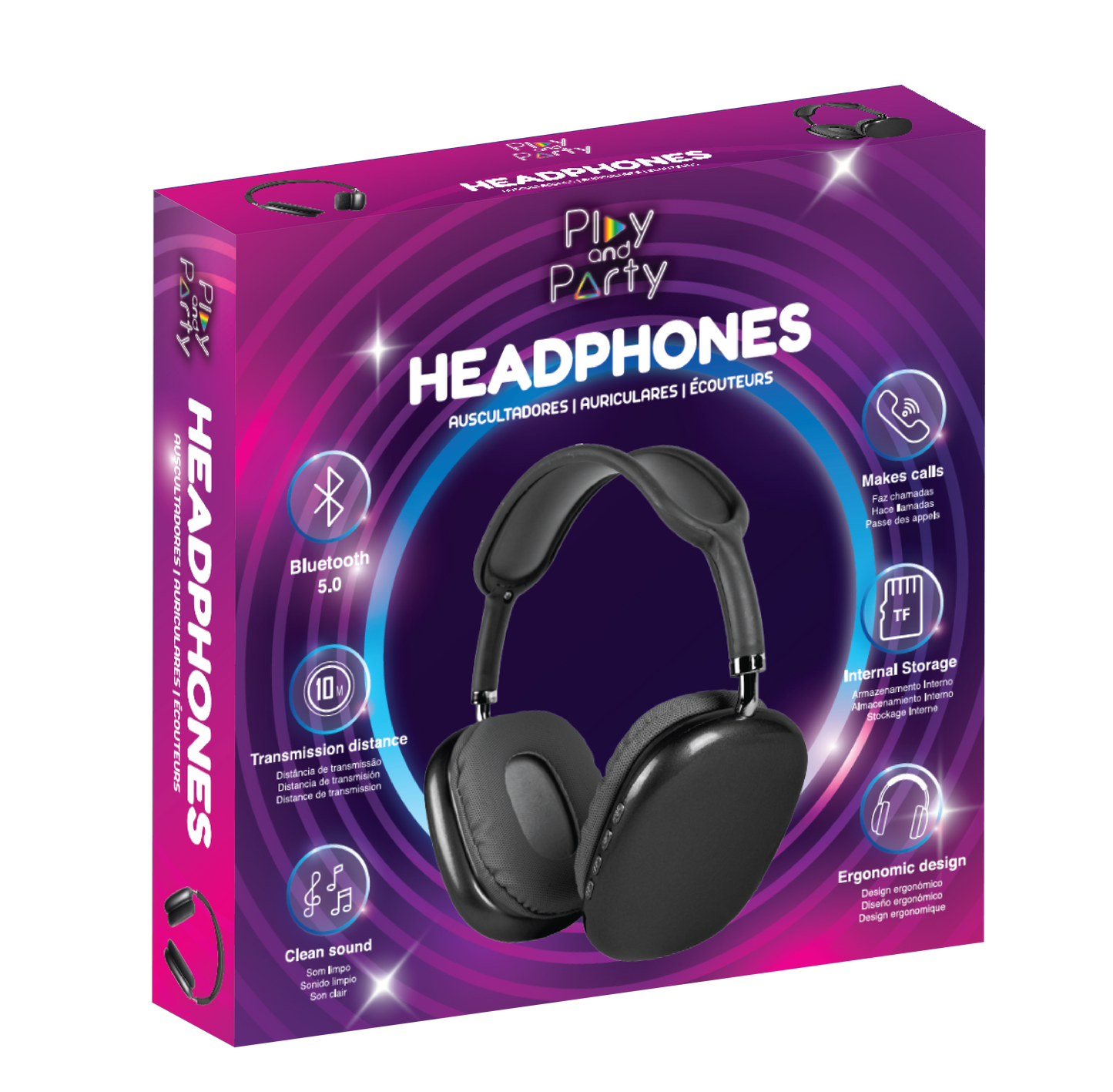 Headphones Bluetooth Play&Party