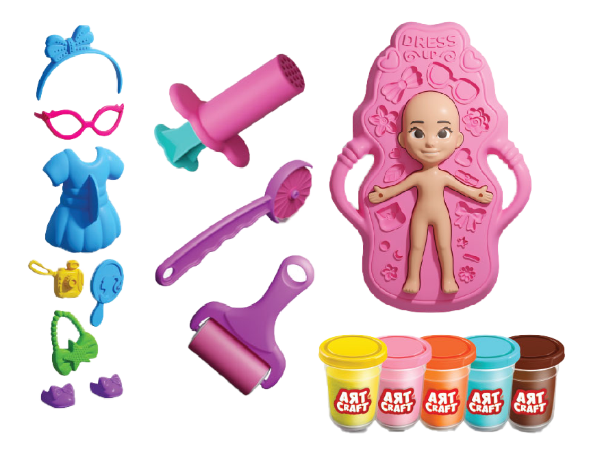 Dress Up Plasticina ART CRAFT
