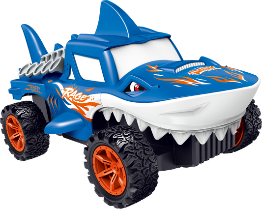 R/C 1:16 Tubarão Azul c/Luz e Som SPEEDRACER