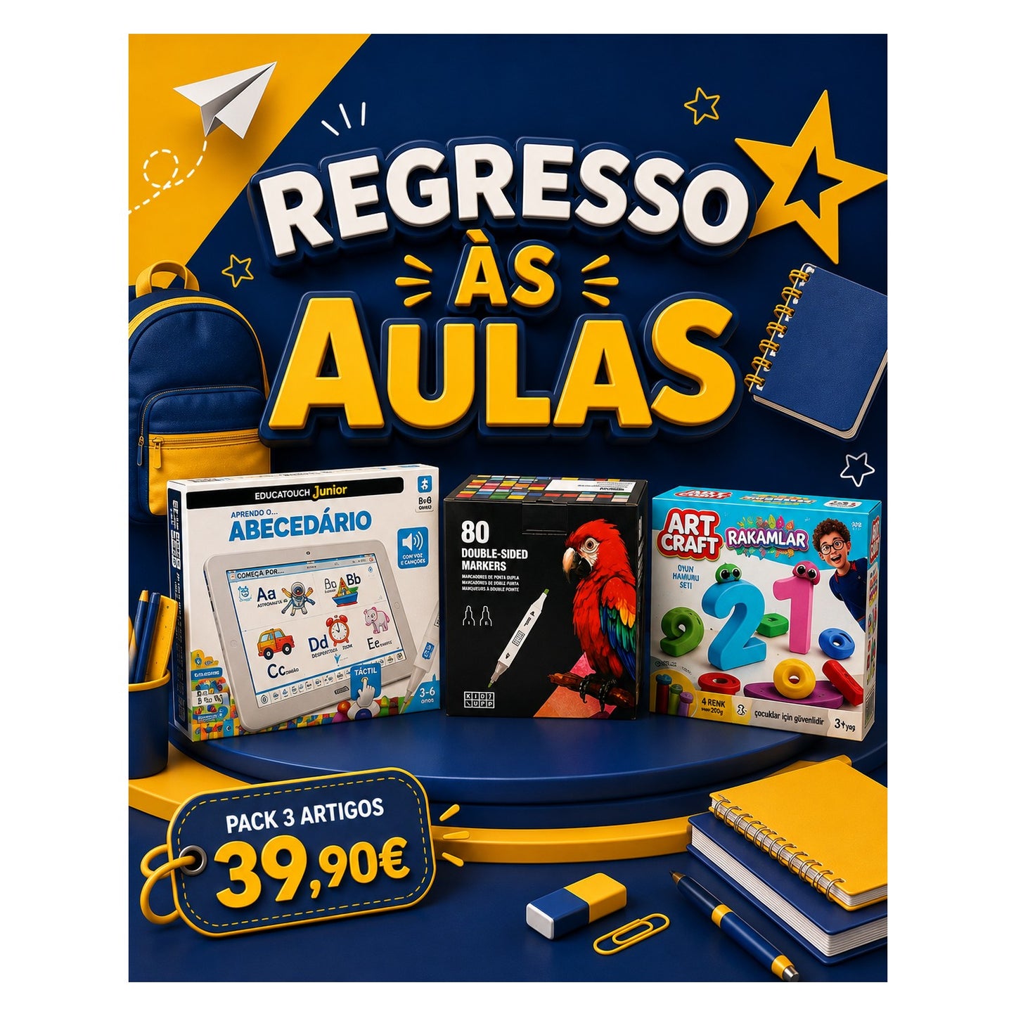 Pack de Regresso às Aulas