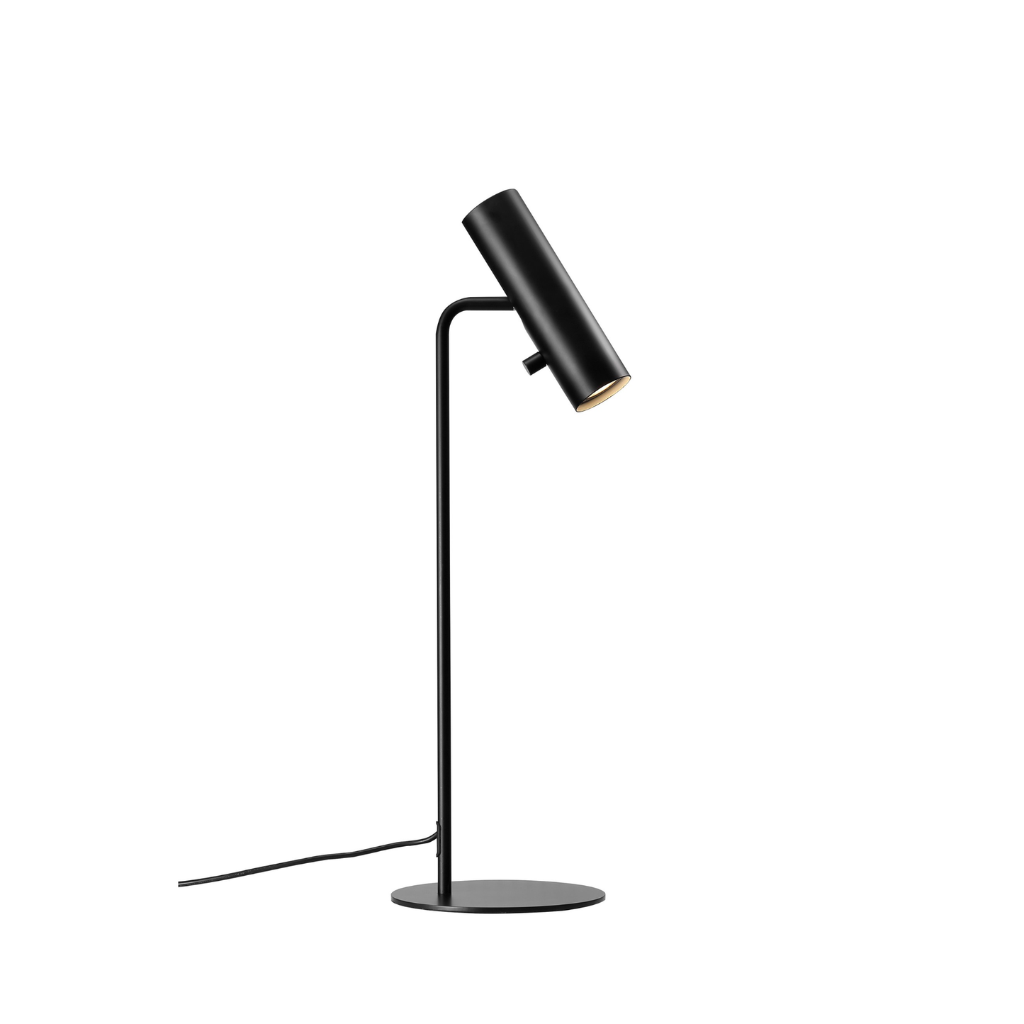 MIB 6 Candeeiro de Mesa Preto Matte