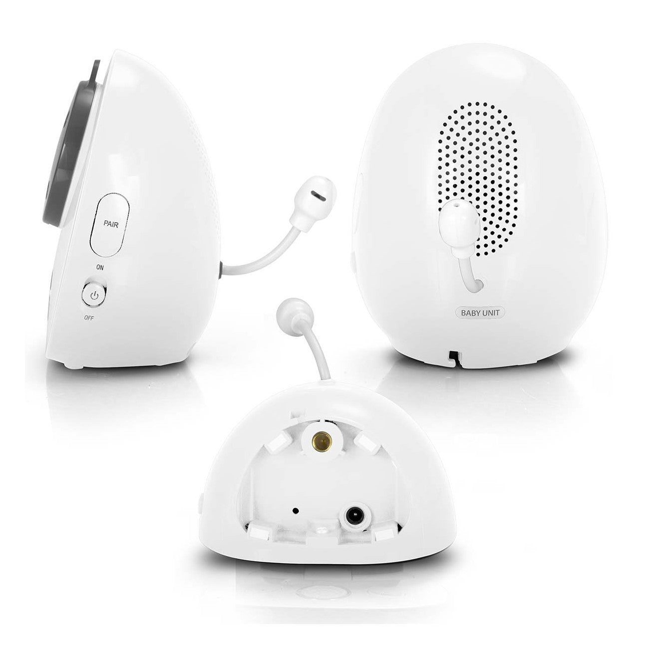 Monitor de Bebé com Câmara e Ecrã 2,8'' | Branco