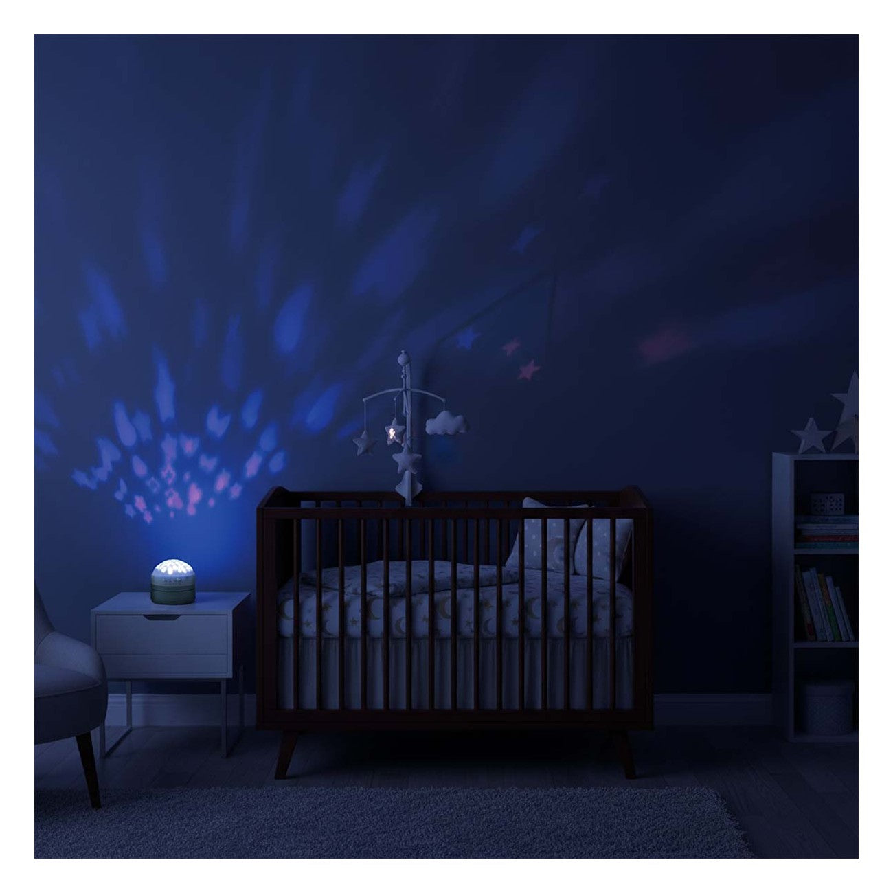 Projetor de Estrelas com "White Noise"