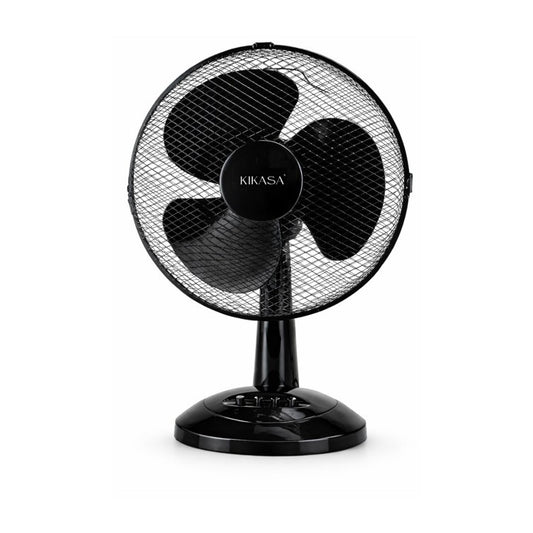 Ventoinha de Mesa 40w 35cm  3 Vel Black KIKASA