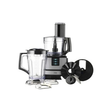 Robô de Cozinha (550W - Preto e Prata)