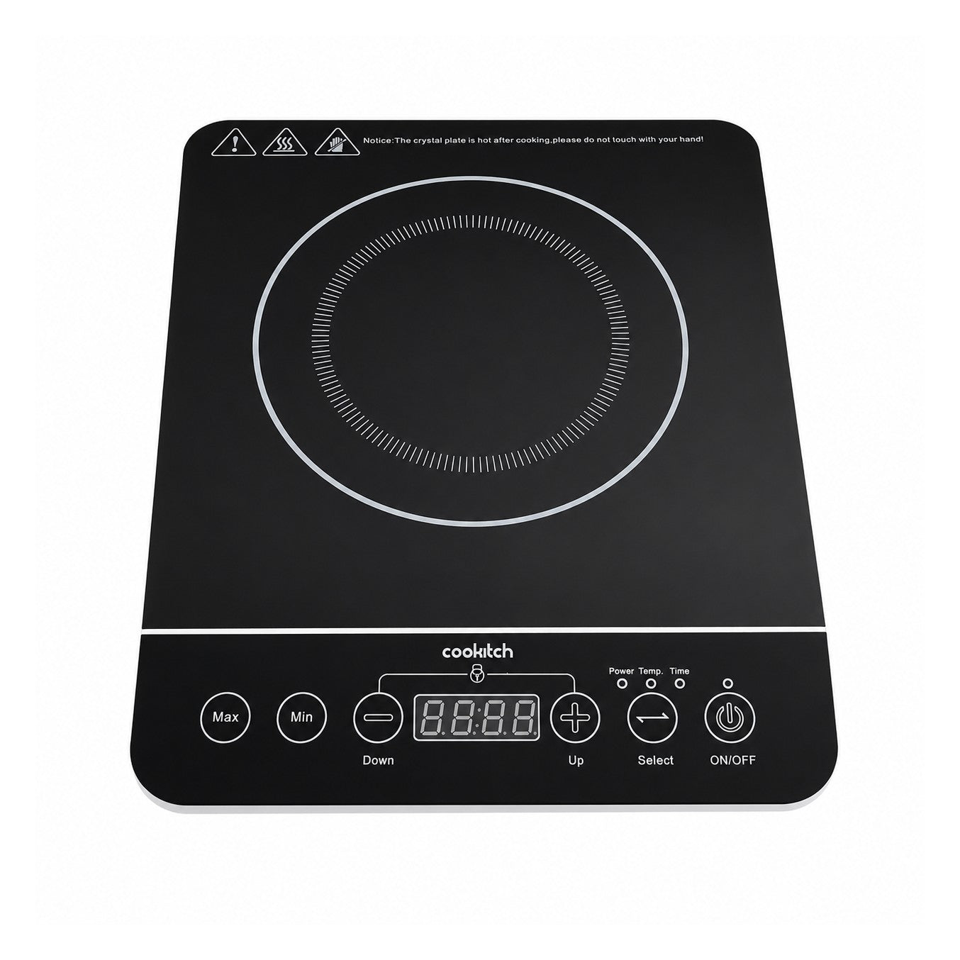 Placa de Indução Cerâmica 2000 W Cookitch