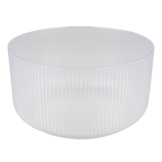 Taça 4L em Plástico (Diâmetro: 23,5 cm - Transparente)