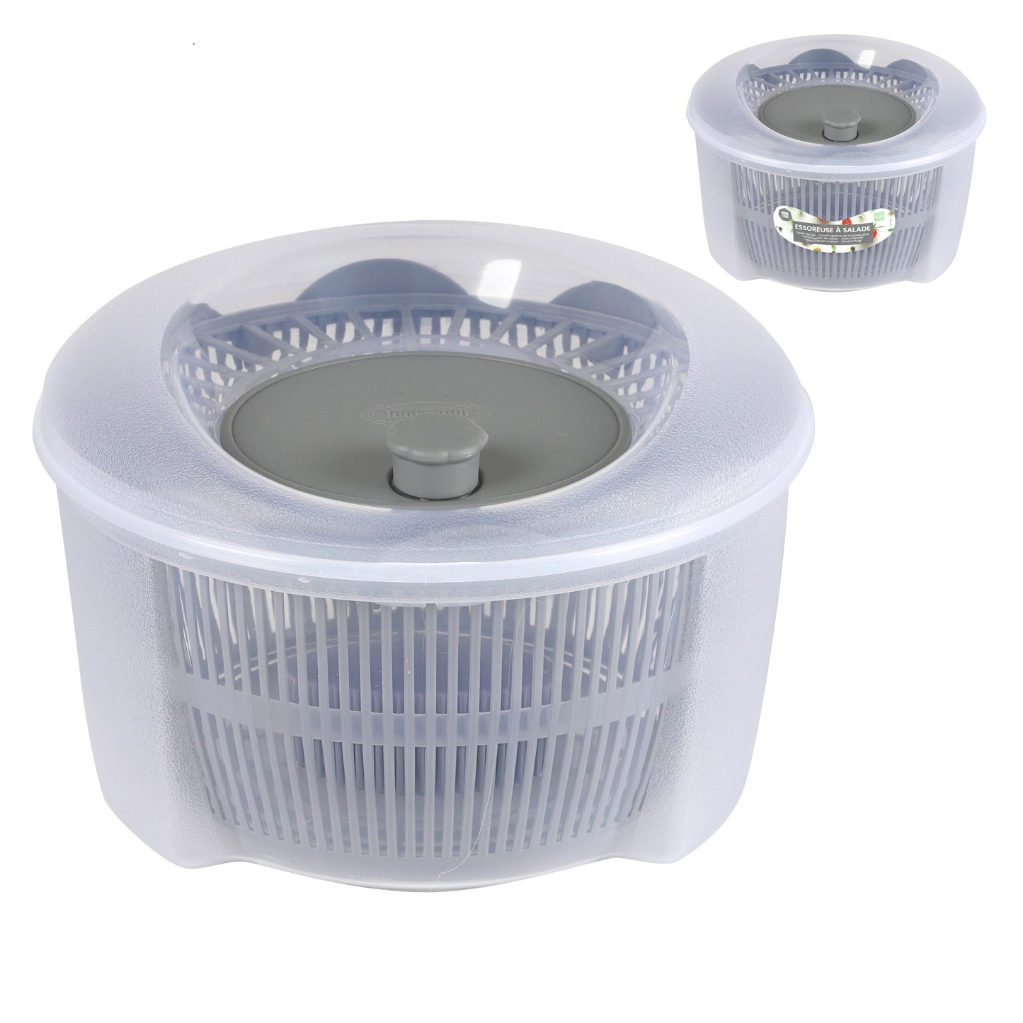 Centrífuga de Salada 4,5L (Cinza)