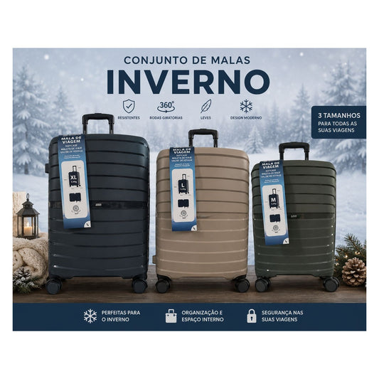 Set 3 Malas Viagem Urban