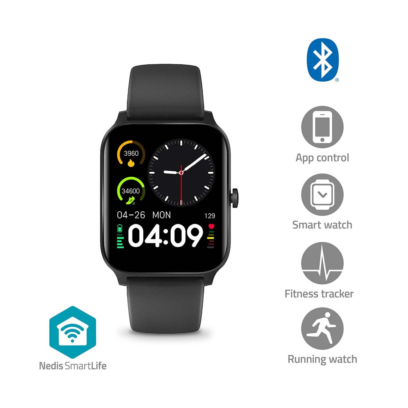 Smartwatch Inteligente 1,69" (Modelo IP68)