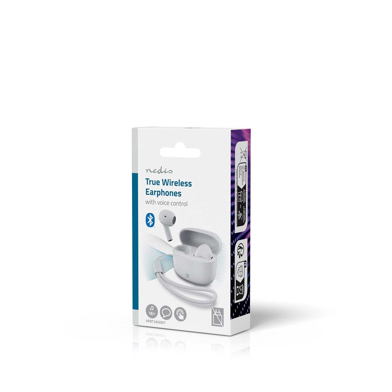 Earphones Bluetooth (Brancos)