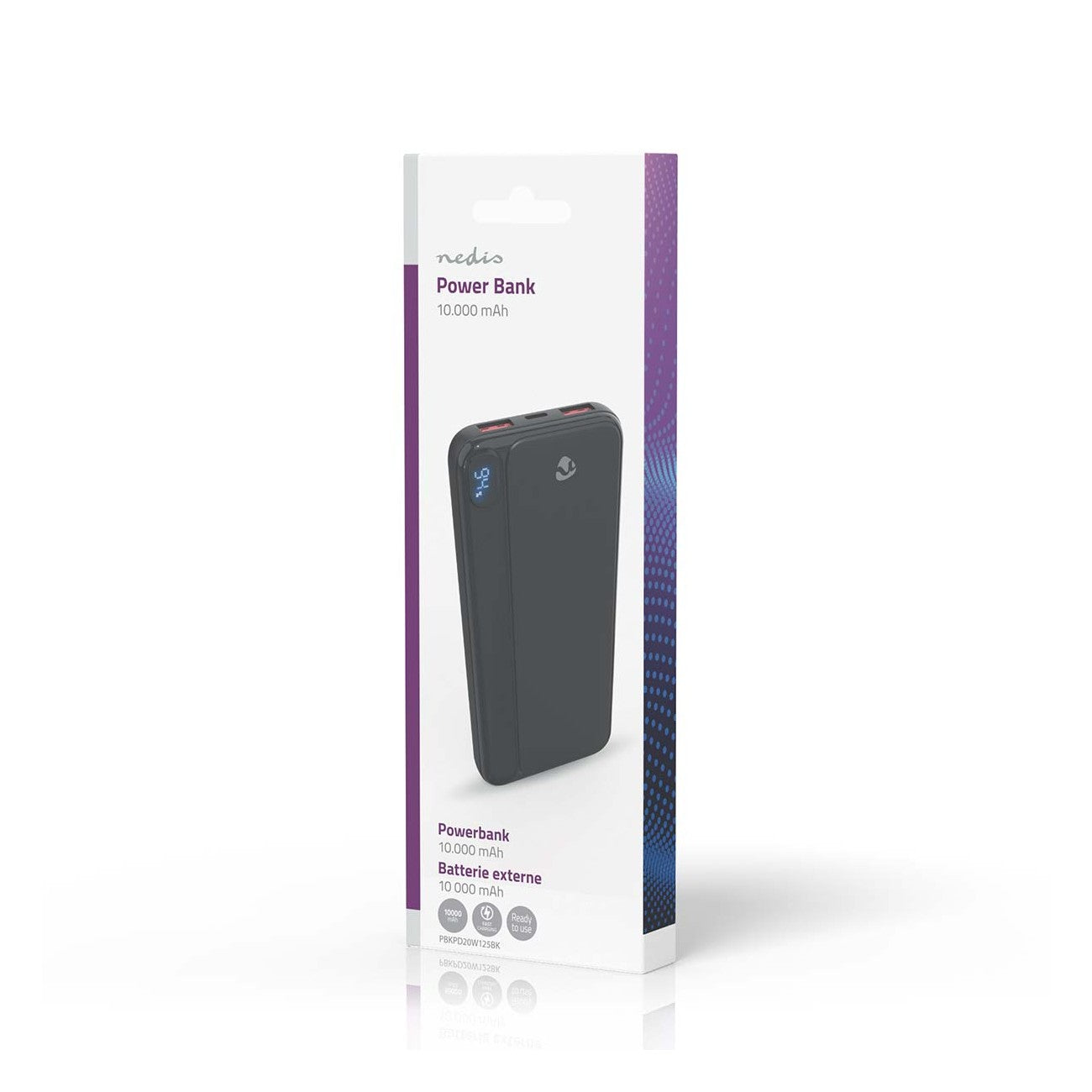 Powerbank 20.000 mAh (Monitor de energia)