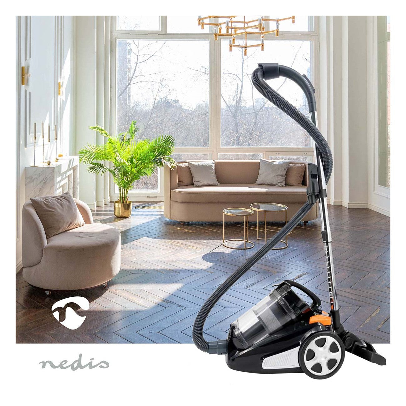 Aspirador Sem Saco Ciclónico 700W (Capacidade: 3L)