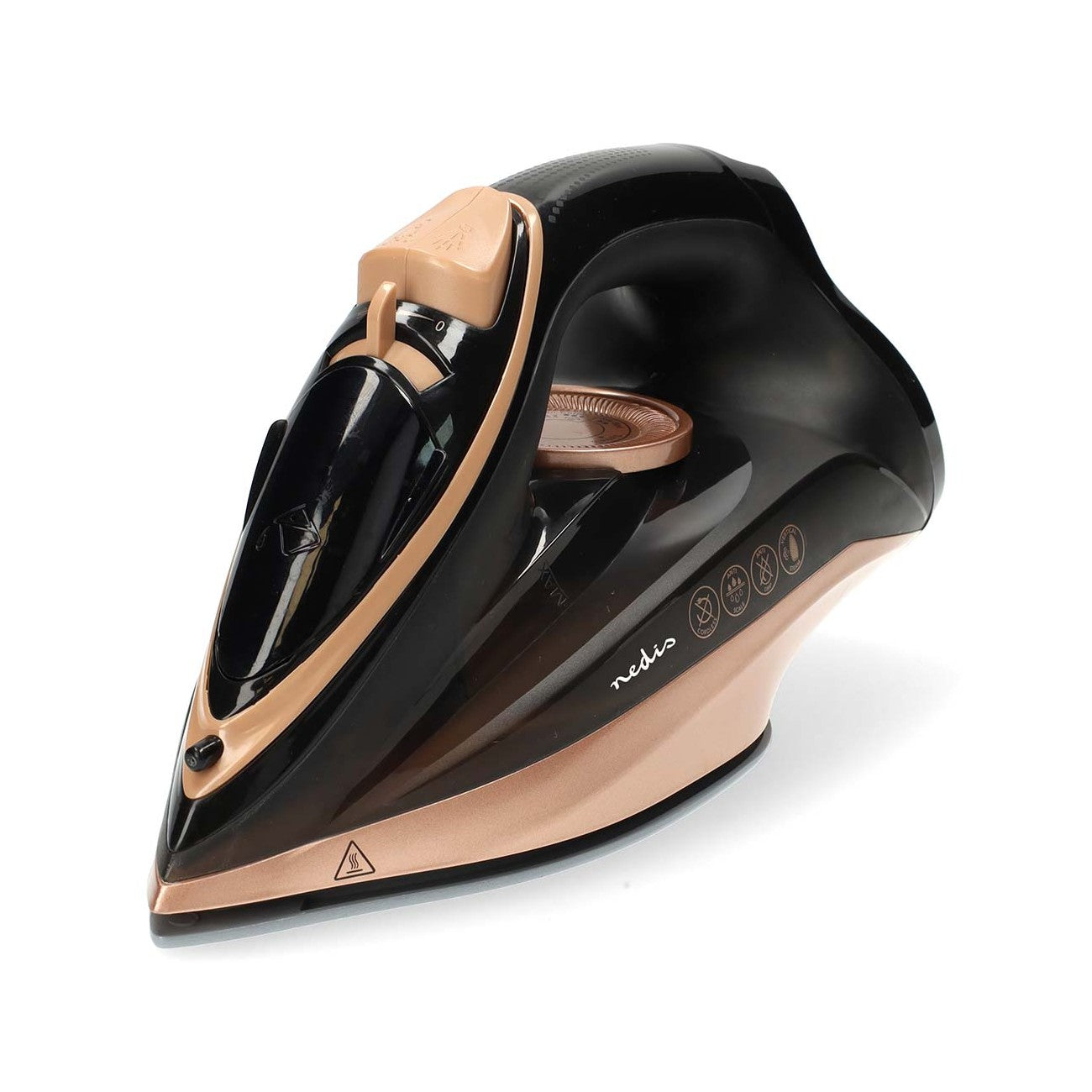 Ferro Engomar a Vapor Sem Fios 2200W (Base Aço Inoxidável)