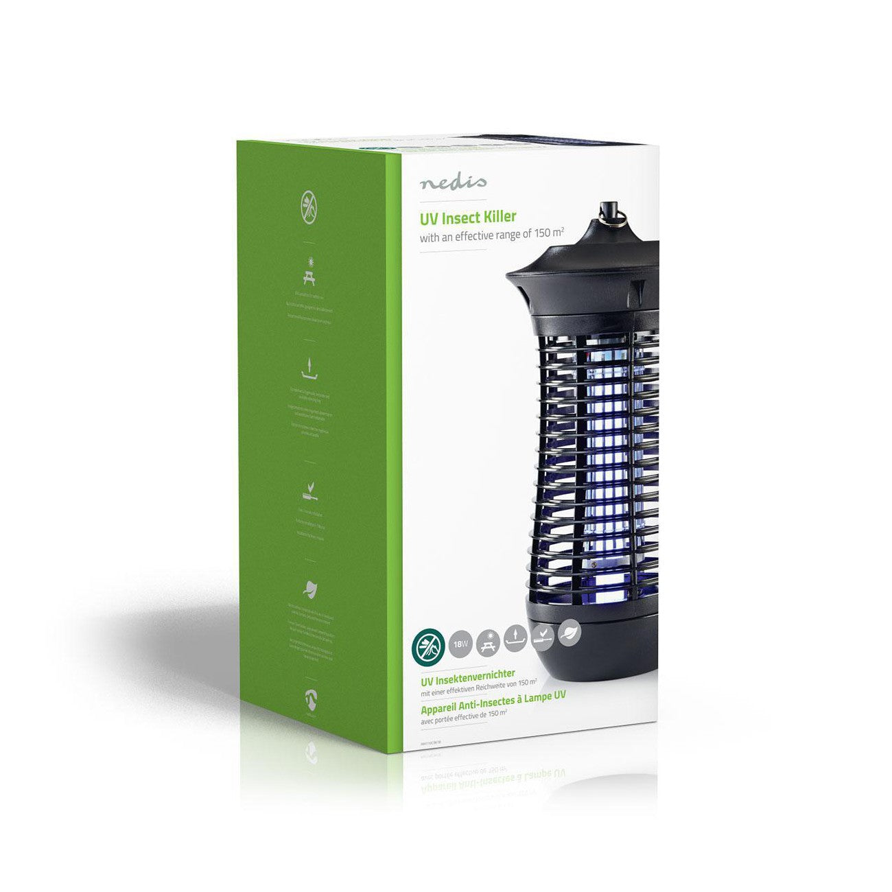 Armadilha Luminosa para Mosquitos 18W | Alcance 150 m2