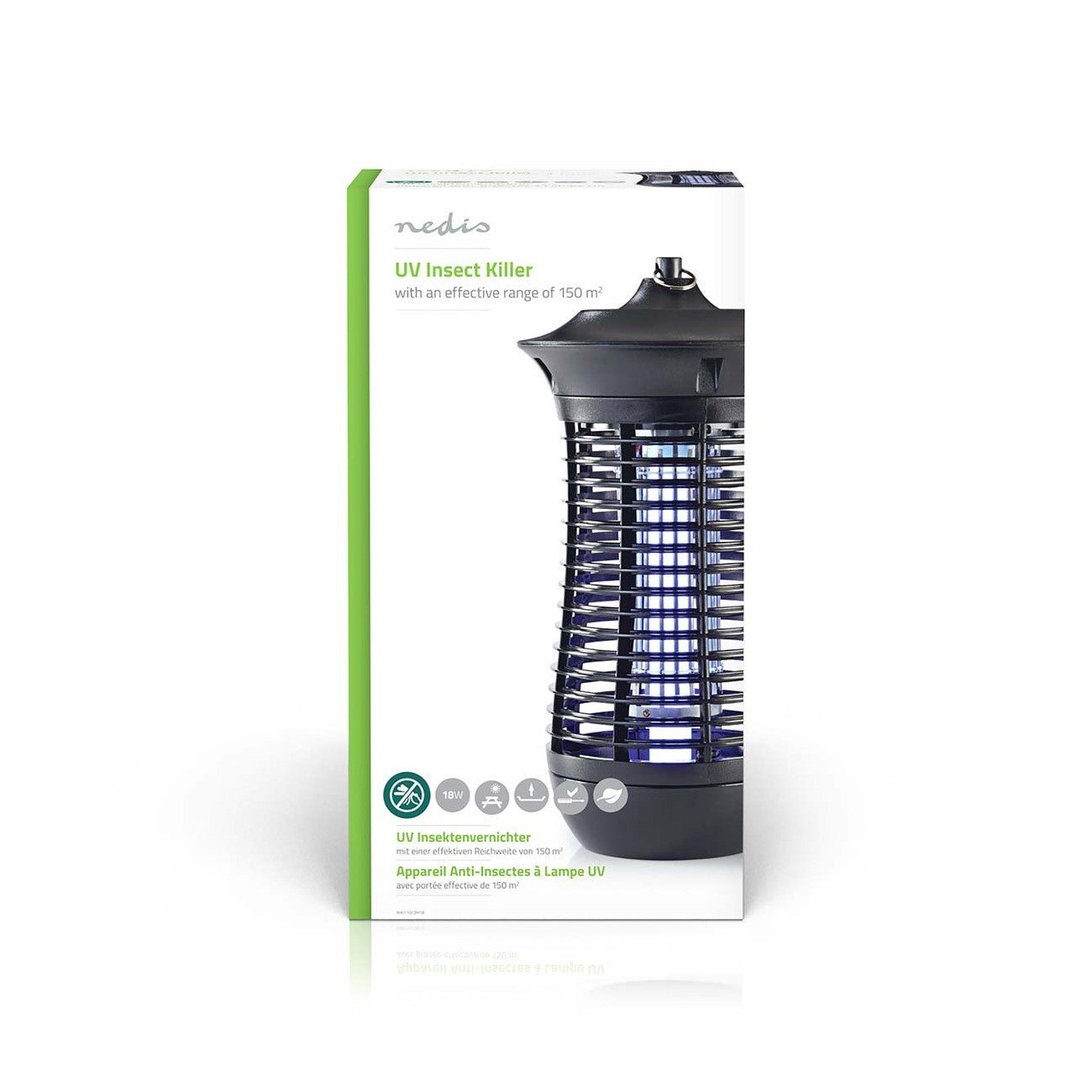 Armadilha Luminosa para Mosquitos 18W | Alcance 150 m2