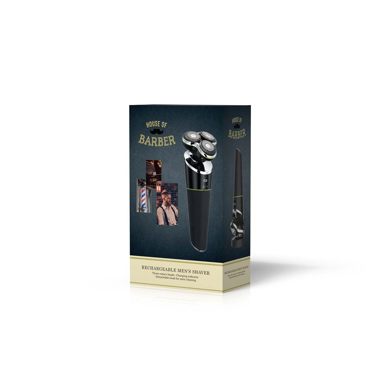 Máquina de Barbear Recarregável para Homem 5W