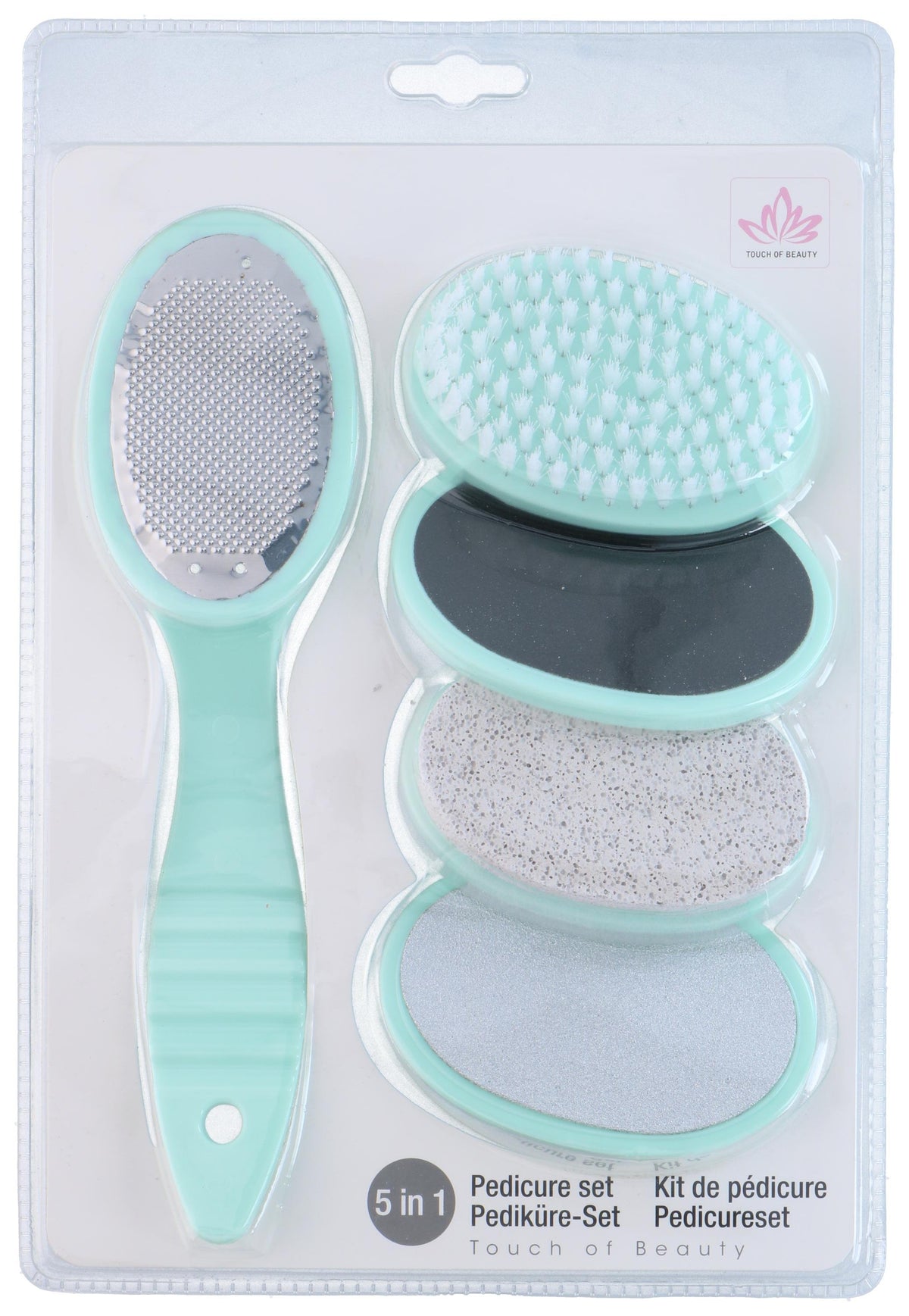 Conjunto Pedicure 5 Peças Touch of Beauty