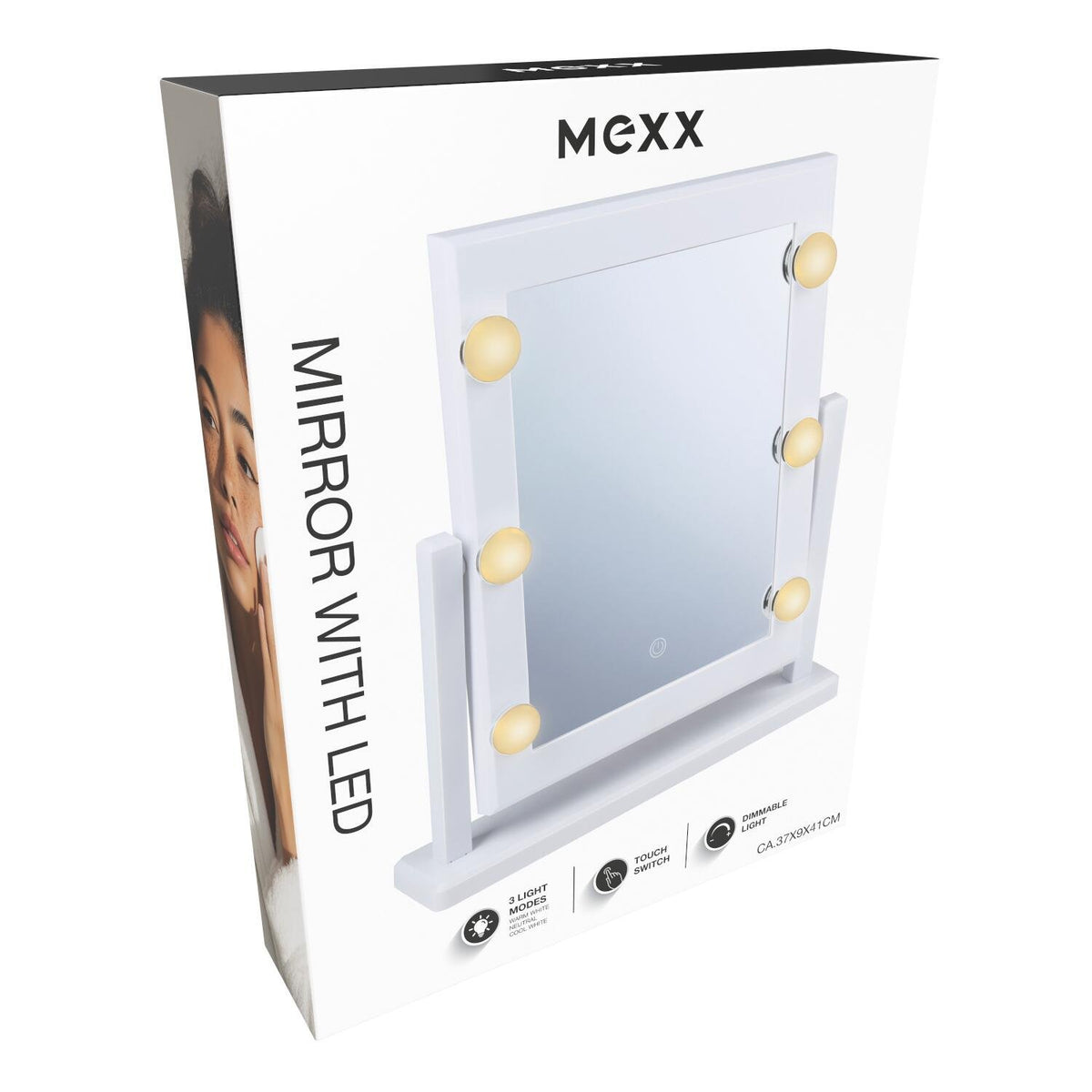 Espelho LED Mexx 37x41cm (2 modelos)