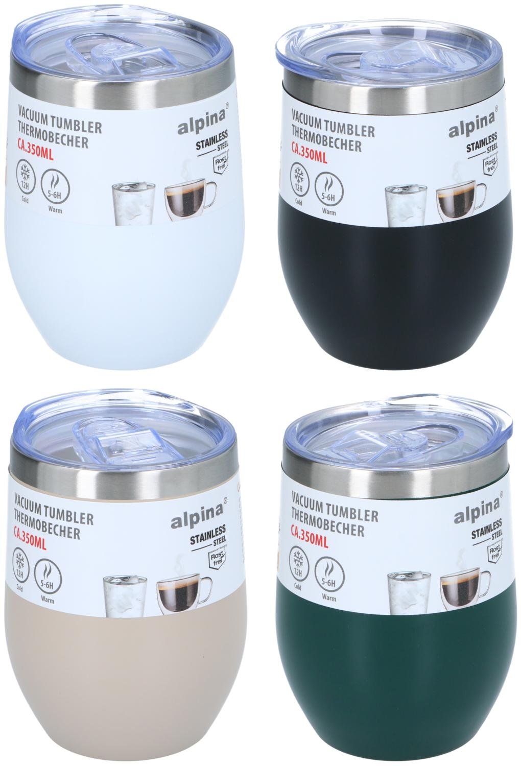 Copo Térmico 350ml Alpina (4 cores)