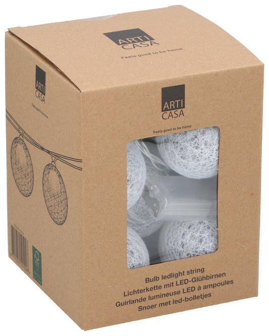 Fio de Luzes LED 10 Lâmpadas 2m Arti Casa