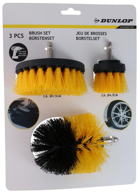 Cabeças de Escova Automóvel x3 Dunlop