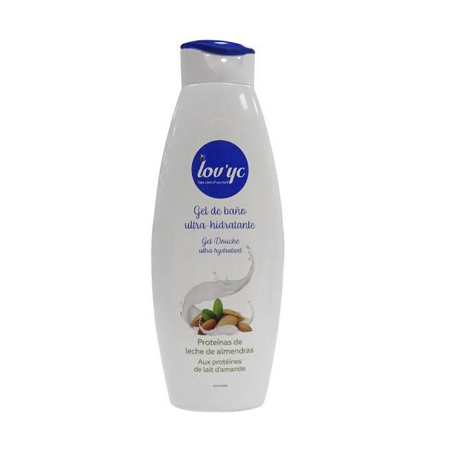 Gel Banho Lov'yc Hidrat. Leite Amêndoa 750ml