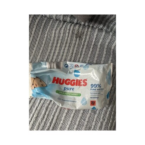 Toalhitas Bebé Huggies Pure 48 unid.