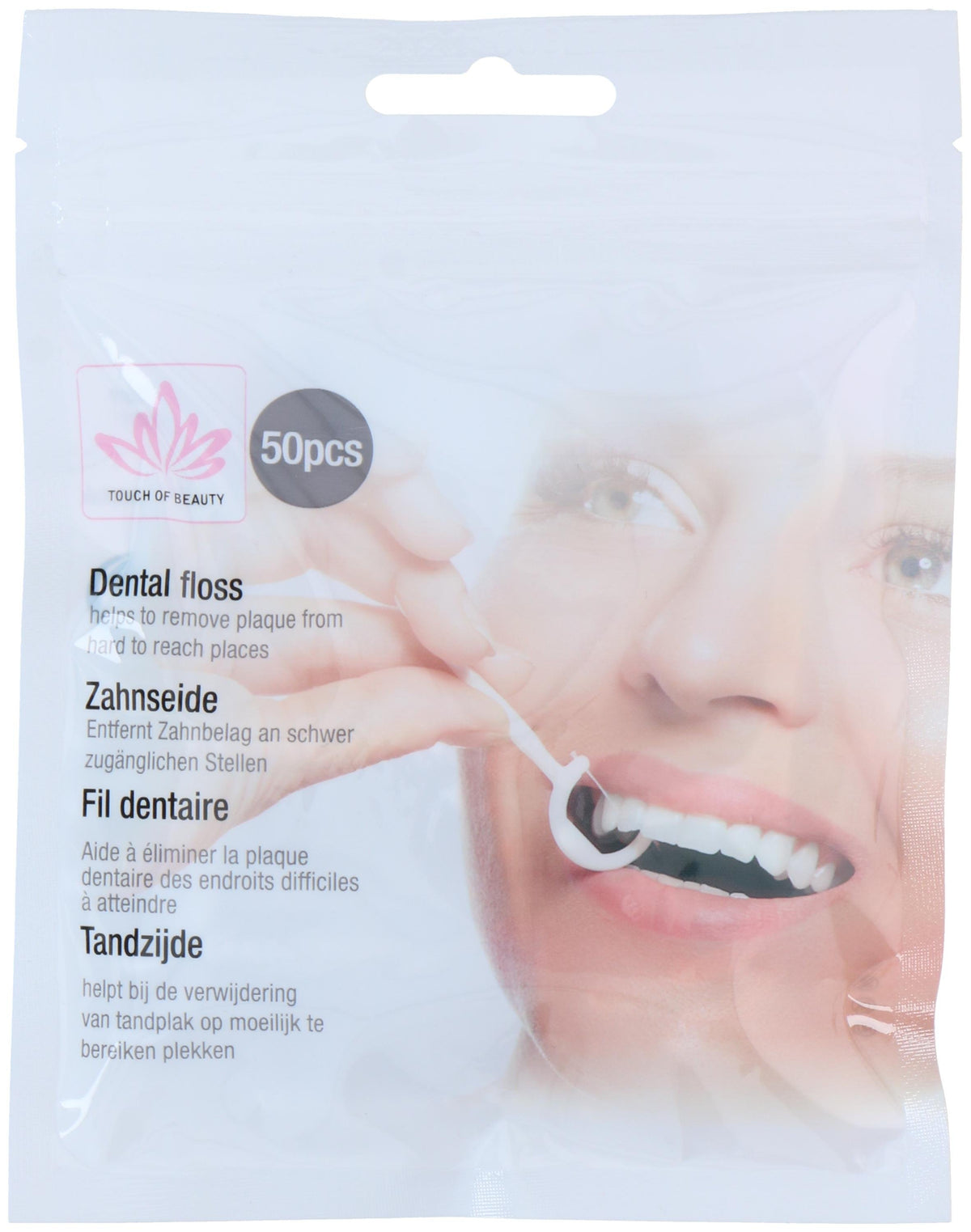 Fio Dental com Palito 2 em 1 x50