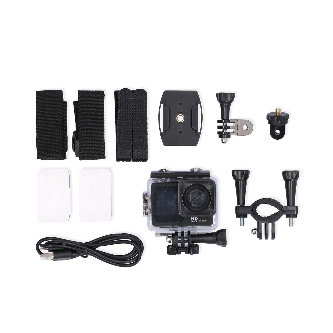 Câmara de Ação Aquática HD (12Mp - Wifi) + Acessórios